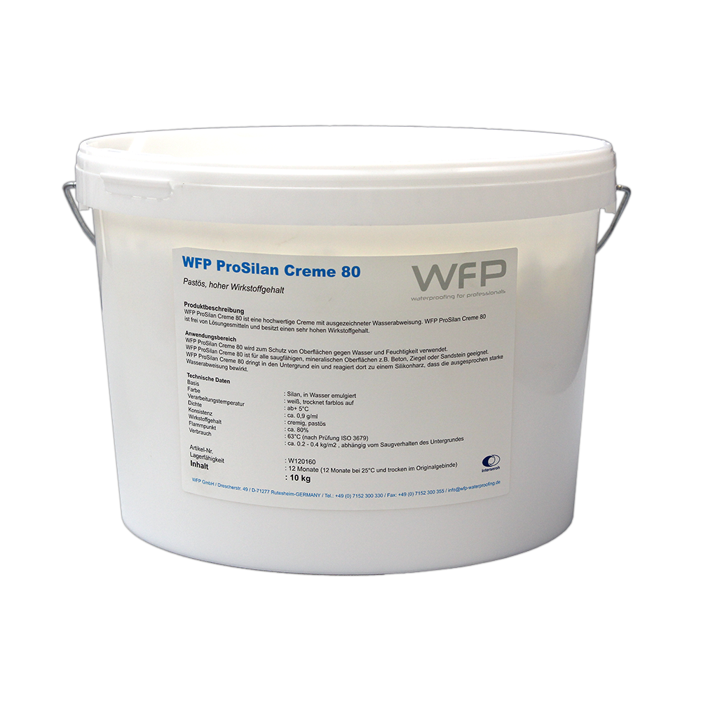 WFP ProSilan Creme 80 - Hydrophobierung | 10kg